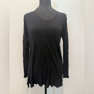 Black Long Sleeve Women's Top
